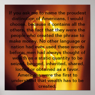 Póster Para fazer o dinheiro