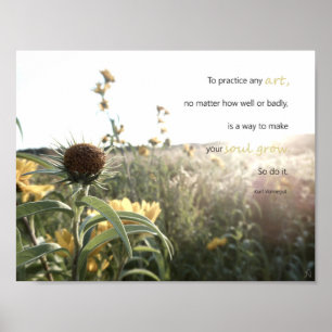 Póster Para Fazer Sua Alma Crescer