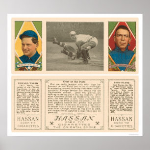 Póster Para fora em casa basebol 1912 de White Sox