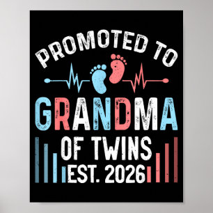 Poster Para Gêmeas Avó Promovidas Est Gêmea