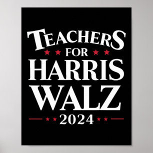 Poster Para Harris Walz 2024 Shirt Kamala Tim Waltz