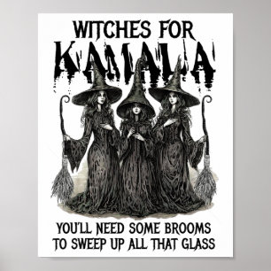 Poster Para Kamala, Você Precisará De Algumas Vassouras P