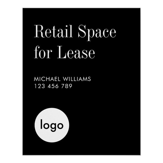 Póster Para Locação De Atividades Imobiliárias De Imóveis (Frente)