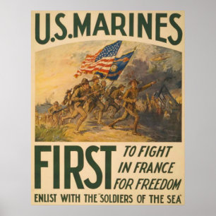 Póster Para lutar primeiramente em France