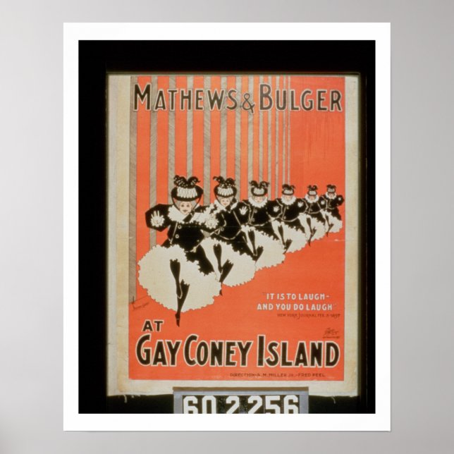 Poster para 'Mathews & Bulger' em Gay Coney Island (Frente)