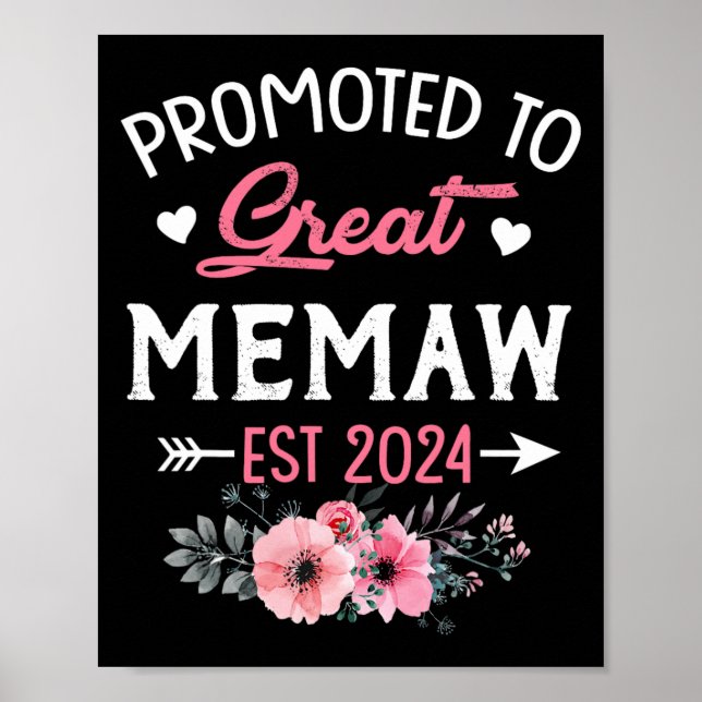 Poster Para Memória Do Excelente Est 2024 Flor (Frente)