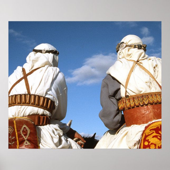 Poster para nômadas do deserto (Frente)