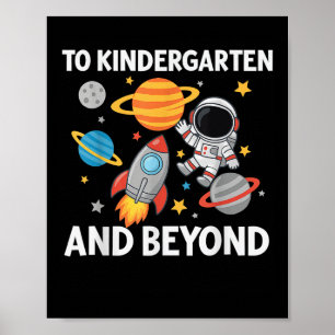 Poster Para o jardim de infância e além Astronauta De Vol