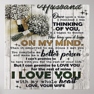 Poster Para o meu marido  Ao Meu Marido   Citações De A