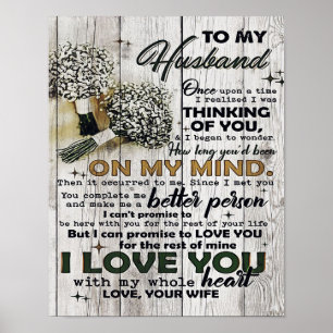 Poster Para o meu marido Ao Meu Marido Citações De A