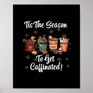 Poster Para O Natal É Mais Café Esta A Época Para Chegar