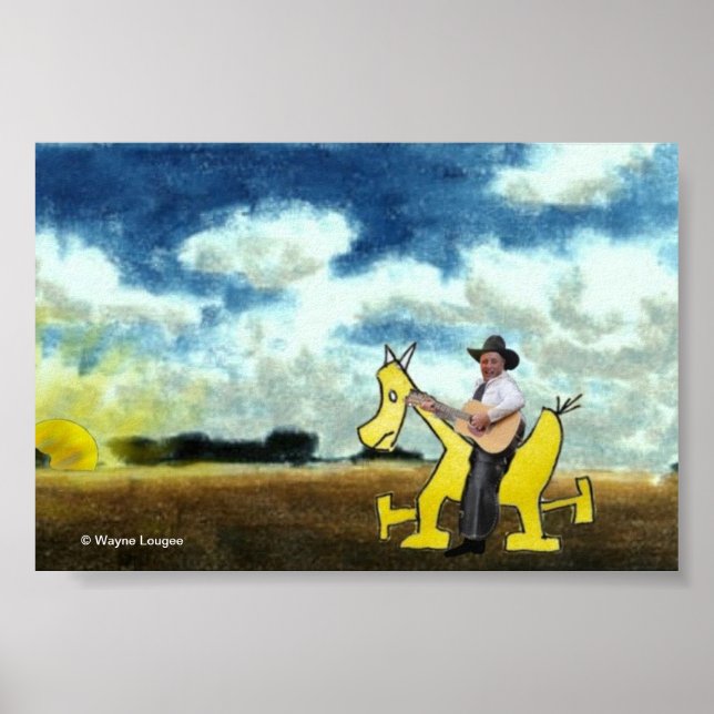 Póster Para o pôr do sol (Frente)