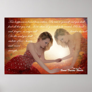 Póster Para o seu ser verdadeiro