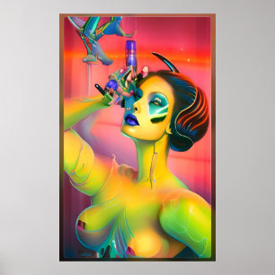 Poster Para o Surrealismo da Science Ken Gage