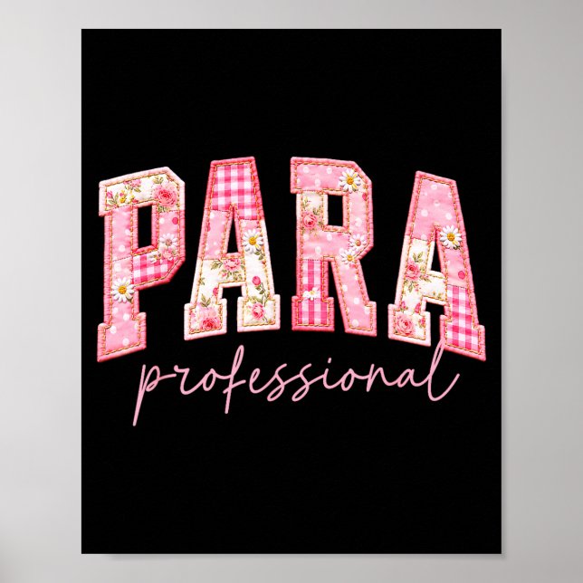 Poster Para professor profissional de volta à escola prim (Frente)