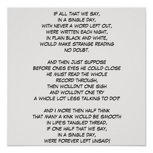 PÓSTER PARA SEMPRE DEIXADO SEM DISSO (Frente)