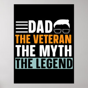 Poster Para sempre em nossa dívida—Feliz Dia dos Veterano