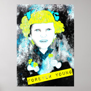 Póster para sempre jovens