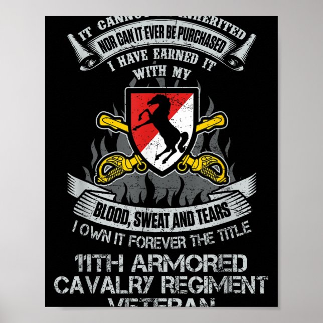 Poster Para Sempre O Título Regime De Cavalaria Armada Po (Frente)