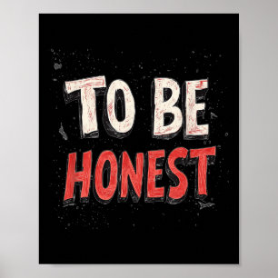 Poster Para ser honesto fantasia de moto