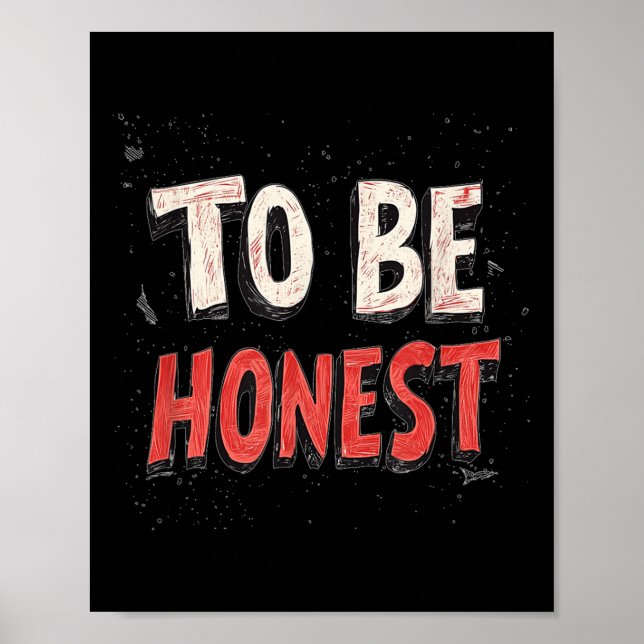 Poster Para ser honesto fantasia de moto (Frente)