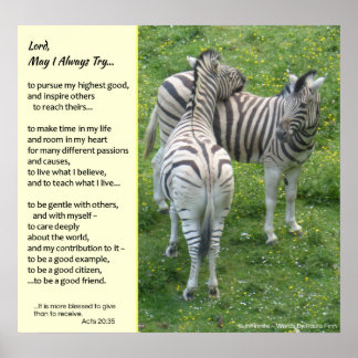 Poster Para ser um bom amigo...