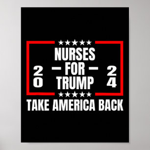 Poster Para Trump 2024 Devolva a América 