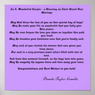 Póster Para um Casal maravilhoso