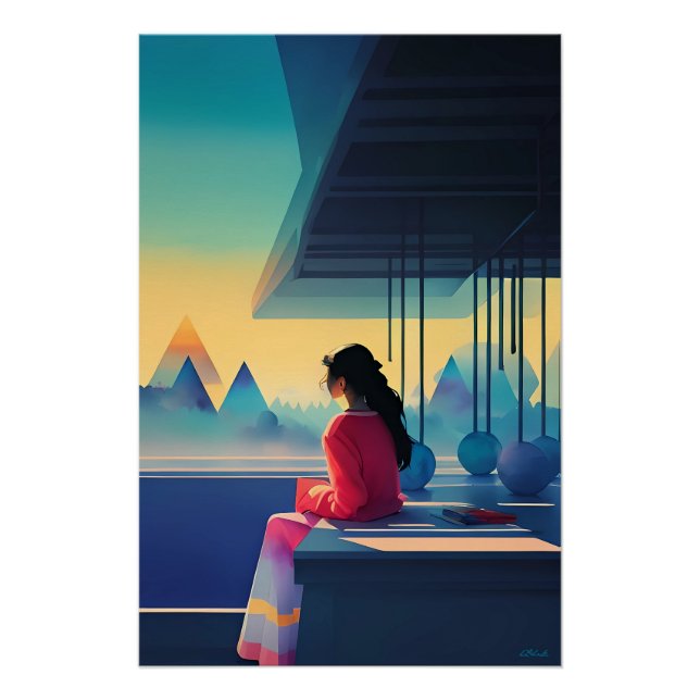 Póster Para um longe (Frente)