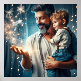 Poster Para um Pai que pode fazer magia (2)