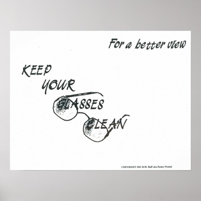 Póster Para uma melhor visão (Frente)