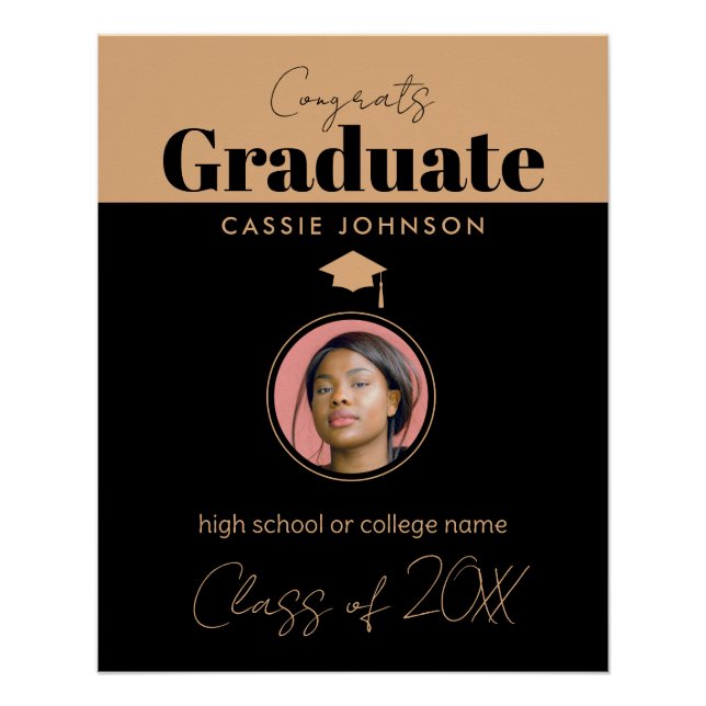 Póster Parabéns Classe de Formando de 2023 (Frente)