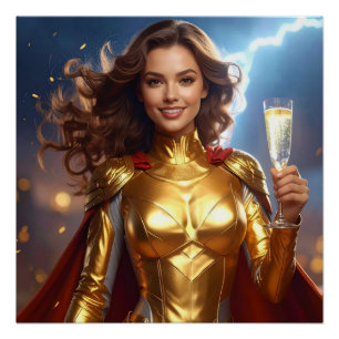 Póster Parabéns de aniversário ou aniversário