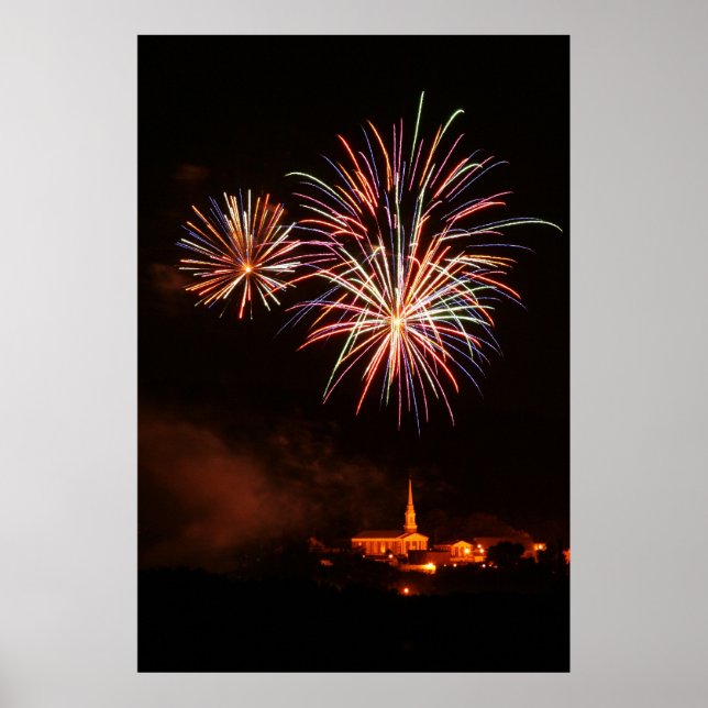 Póster Parabéns EUA (Frente)