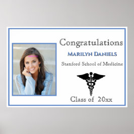 Poster Parabéns Graduado Escola de Medicina