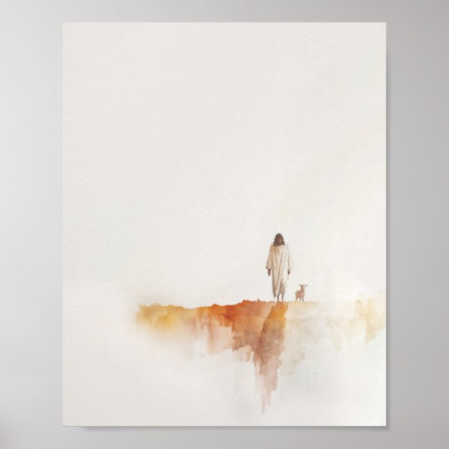 Poster Parábola da ovelha perdida (Frente)