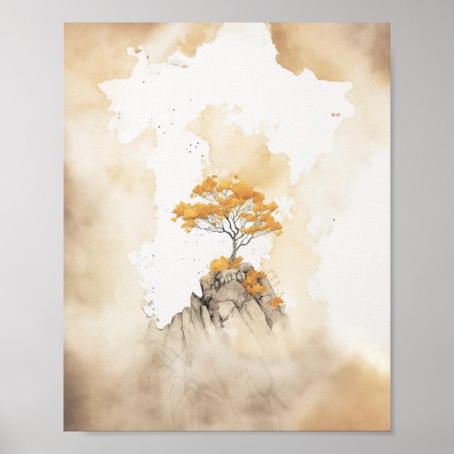 Poster Parábola da Sementes de Mostarda (Frente)