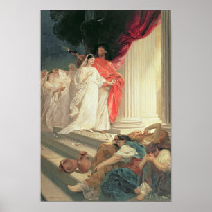 Póster Parábola das Virgens Sábias e Idiotas, 1886