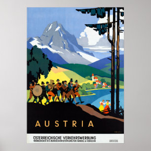 Poster Parada Áustria - Áustria