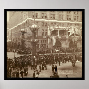 Poster Parada Columbian Chicago IL 1892