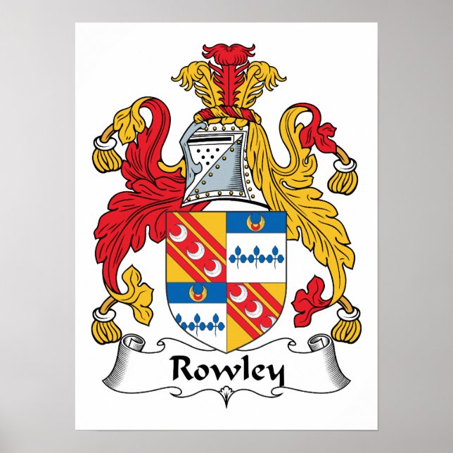 Póster Parada da Família Rowley (Frente)