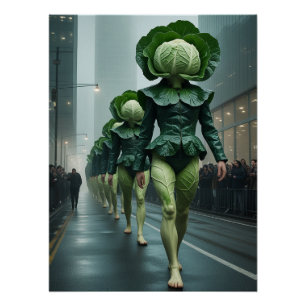 Póster Parada de Lixo na Cidade
