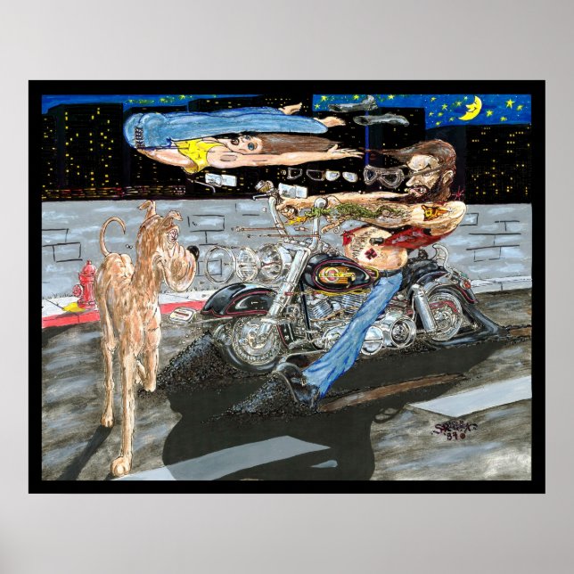 Poster Parada de Pânico (Frente)