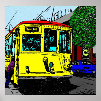 Póster Parada do carrinho