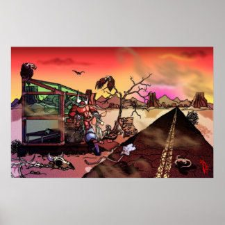 Póster Parada do ônibus do Inferno