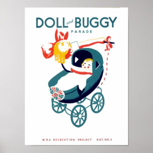 Poster Parada Doll and Buggy