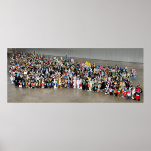 Póster Parada gigante de Fursuit