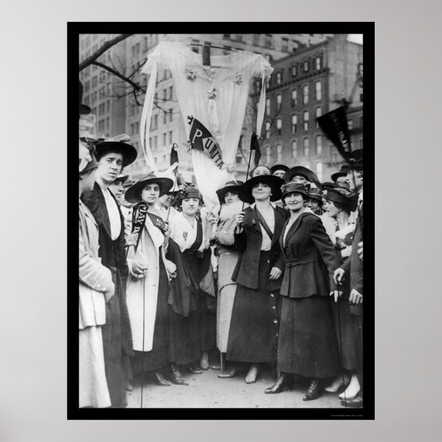 Poster Parade Garment Workers NYC 1916 (Frente)