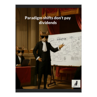 Póster Paradigma Shifts Não Pagam Dividendos