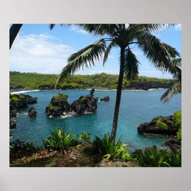 Poster Paradise Beach - Maui, Havaí (Frente)